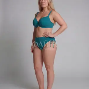 Бірюзовий купальник plus size