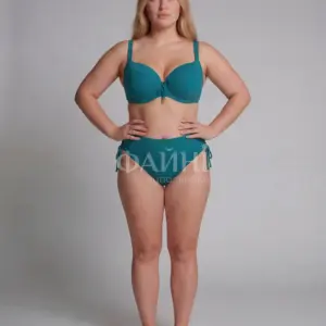 Бірюзовий купальник Plus Size